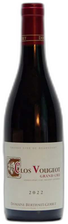 photo du vin Domaine Berthaut Gerbet Clos Vougeot