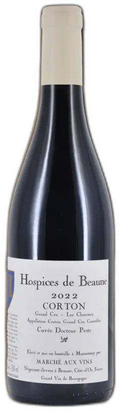 illustration du vin Corton les Chaumes Grand Cru Cuvée Docteur Peste