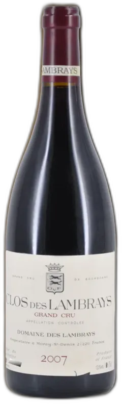 capture du vin Clos des Lambrays Grand Cru