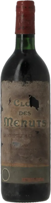 photo du vin Clos des Menuts
