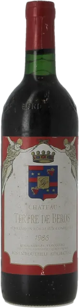 vue du vin Chateau Tertre de Beros