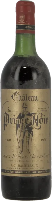 photo du vin Chateau du Prince Noir