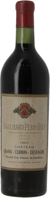 photo du vin Chateau Grand Corbin-Despagne