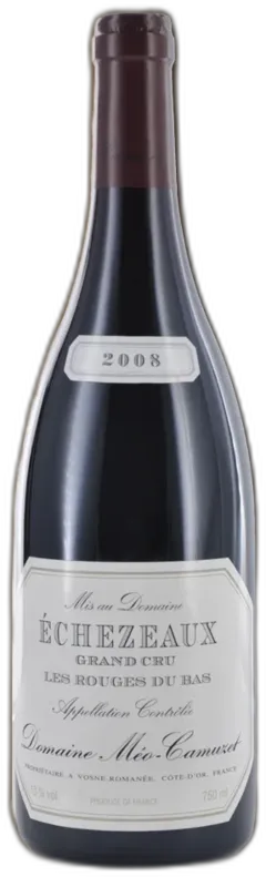 vue du vin Echezeaux Grand Cru les Rouges du Bas 2008