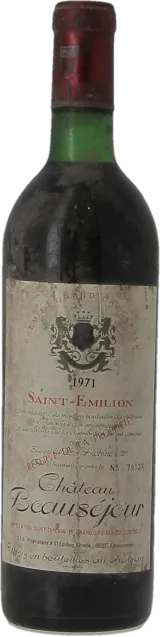 photo du vin Beauséjour Bécot