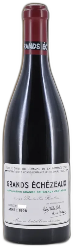 photo du vin Domaine de la Romanee Conti Grands Echezeaux Grand Cru