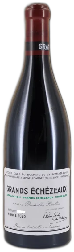 photo du vin Domaine de la Romanee Conti Grands Echezeaux Grand Cru