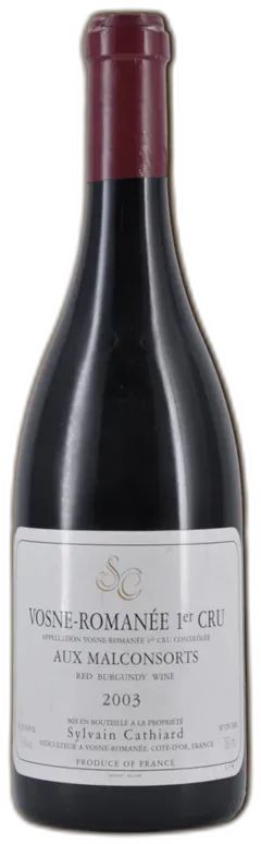 image du vin Vosne-Romanée Premier Cru Aux Malconsorts