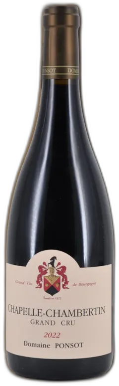 photo du vin Chapelle-Chambertin Grand Cru Ponsot