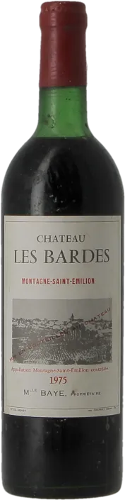 photo du vin Chateau les Bardes