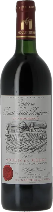 capture du vin Chateau Ruat Petit Poujeaux