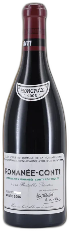 capture du vin la Tâche Grand Cru Domaine de la Romanée-Conti