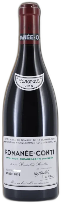 capture du vin la Tâche Grand Cru Domaine de la Romanée-Conti