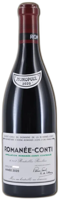 aperçu du vin Romanée-Conti Grand Cru