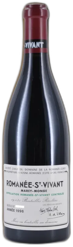 vue du vin Romanee Saint Vivant Grand Cru