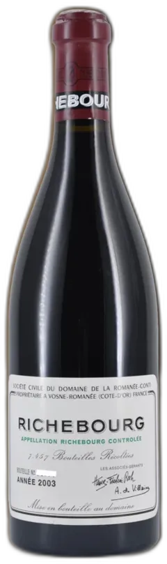 image du vin Richebourg Grand Cru