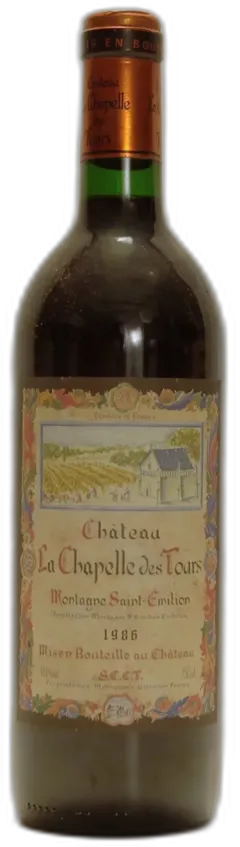photo du vin Château la Chapelle des Tours, Montagne Saint-Emilion