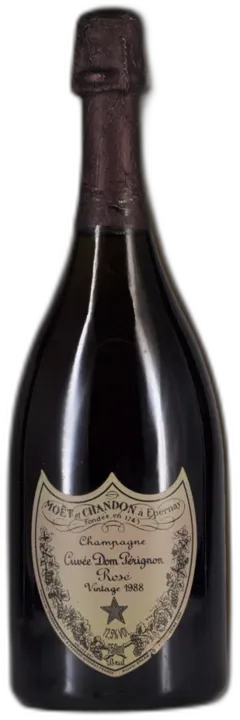 vue du vin Champagne Dom Perignon Rosé