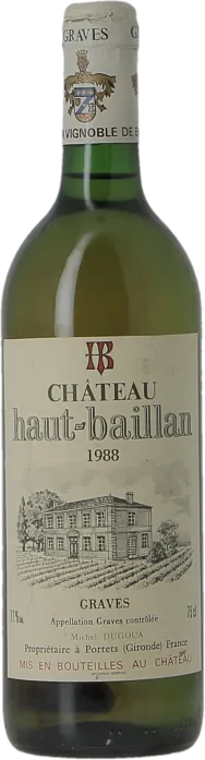 photo du vin Chateau Haut Baillan