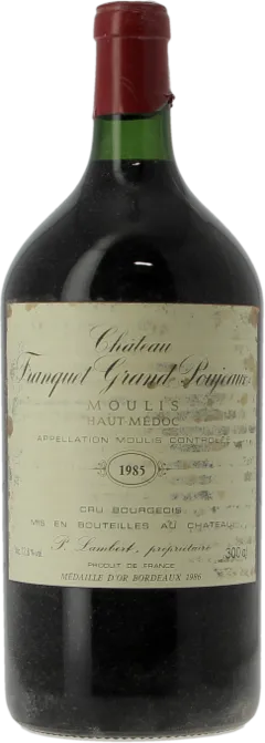 photo du vin Chateau Franquet Grand Poujeaux