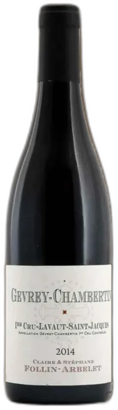 image du vin Gevrey-Chambertin Premier Cru Lavaut Saint-Jacques 2014