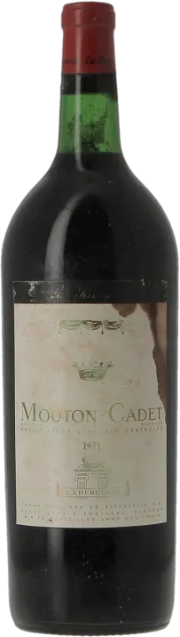 photo du vin Mouton Cadet Baron Philippe de Rothschild