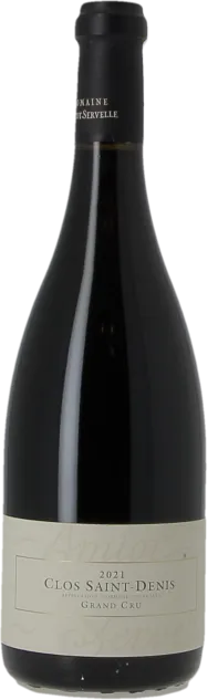 vue du vin Clos Saint Denis Grand Cru