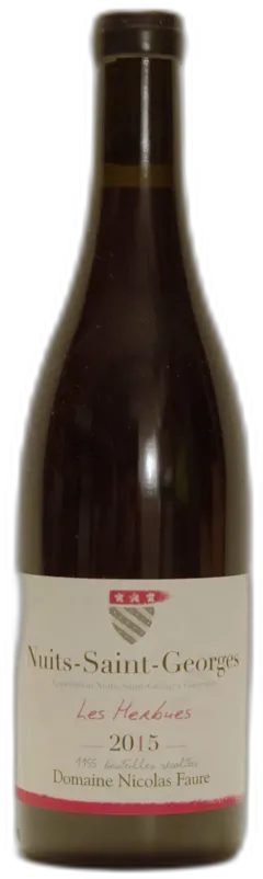 illustration du vin Nicolas Faure Nuits st Georges "les Herbues" Magnum