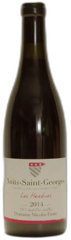 illustration du vin Nicolas Faure Nuits st Georges "les Herbues" Magnum