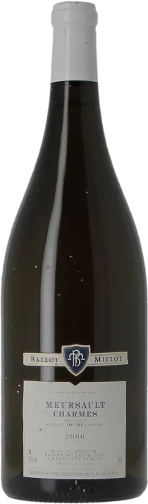 vue du vin Ballot-Millot Meursault 1er Cru "Genevrières"