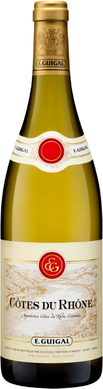 illustration du vin Côtes du Rhône Blanc E. Guigal