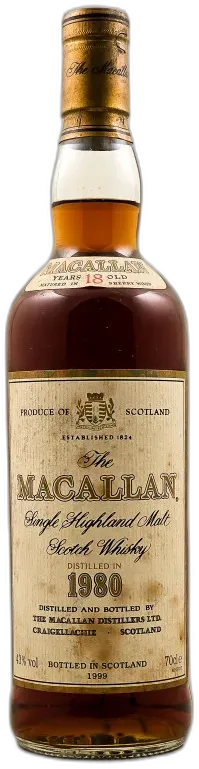 photo du vin Macallan Whisky Aged 18 Years
