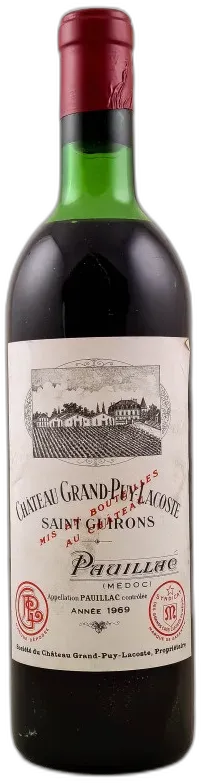 photo du vin Château Grand-Puy-Lacoste