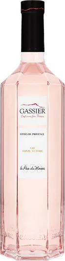 vue du vin Château Gassier le Pas du Moine