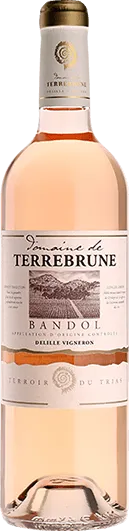 photo du vin Bandol Rosé Terrebrune