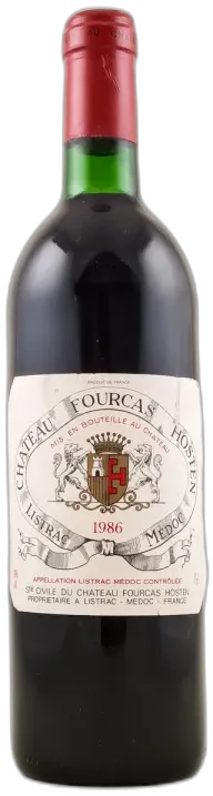 photo du vin Fourcas Hosten Listrac 1986