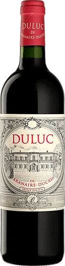 vue du vin Château Branaire Ducru 2010