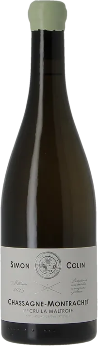 illustration du vin Bourgogne Chassagne-Montrachet 1er Cru "les Chaumées" Domaine Simon Colin