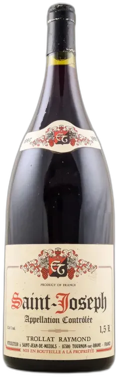 illustration du vin Raymond Trollat Saint Joseph