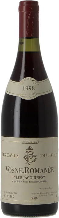 capture du vin les Caves du Palais