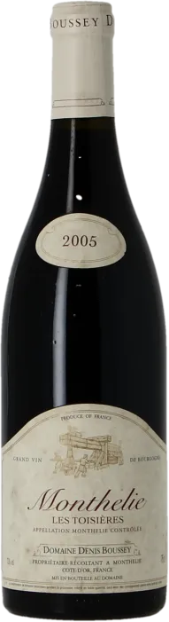 capture du vin Monthelie Clos des Toisieres