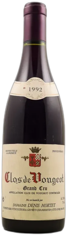 photo du vin Denis Mortet Clos Vougeot