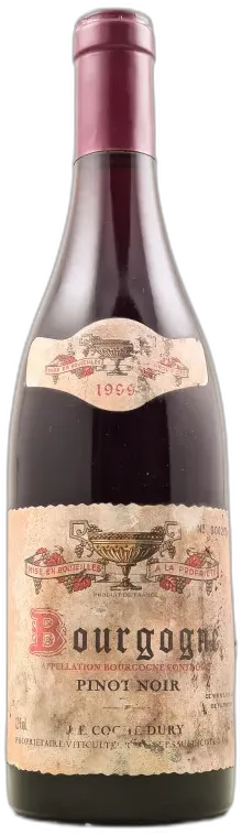 capture du vin Coche Dury Bourgogne Pinot Noir