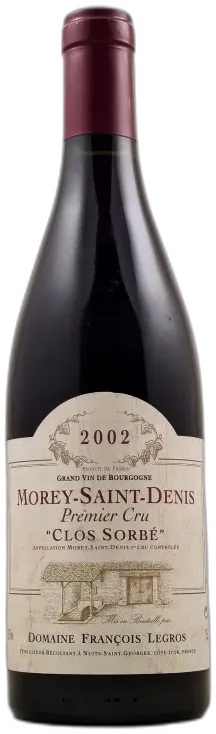 photo du vin Clos Sorbé