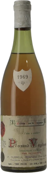 vue du vin Dubreuil Fontaine Pernand Vergelesses Blanc