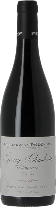 capture du vin Gevrey-Chambertin Aoc Vieilles Vignes Champerrier Jean Tardy & Fils