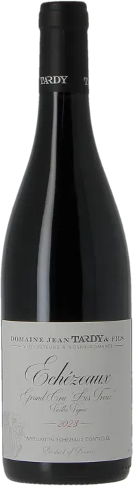 vue du vin Jean Tardy Echezeaux les Treux Vieilles Vignes