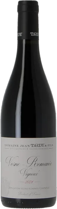 aperçu du vin Vosne-Romanée Aoc Vigneux Jean Tardy & Fils