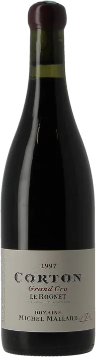 image du vin Michel Mallard Corton Rognet 2010