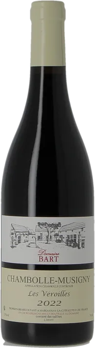 aperçu du vin Bart Chambolle Musigny les Véroilles